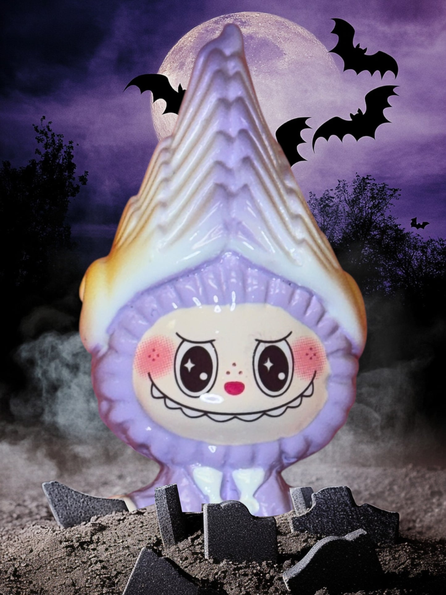 Halloween Labubu Mini Figurines