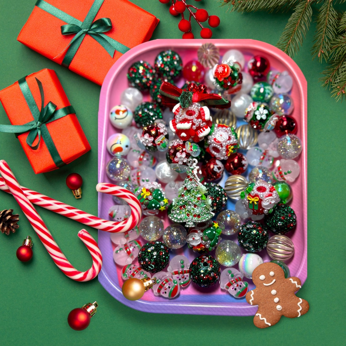 Christmas Bead Mix