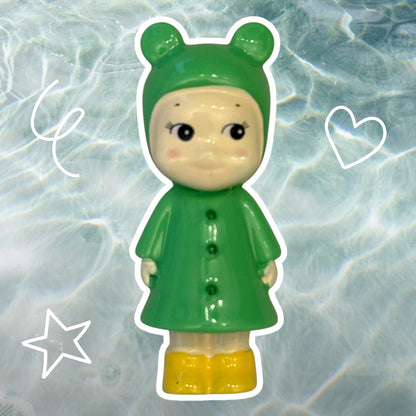 Angel Raincoat Mini Figurines