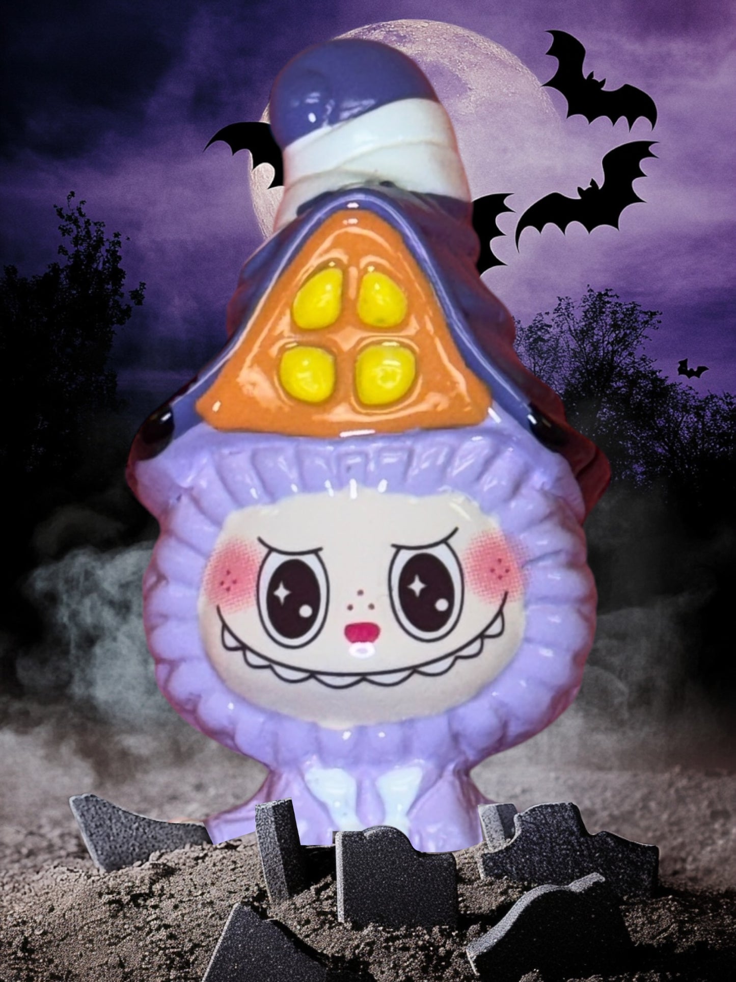 Halloween Labubu Mini Figurines