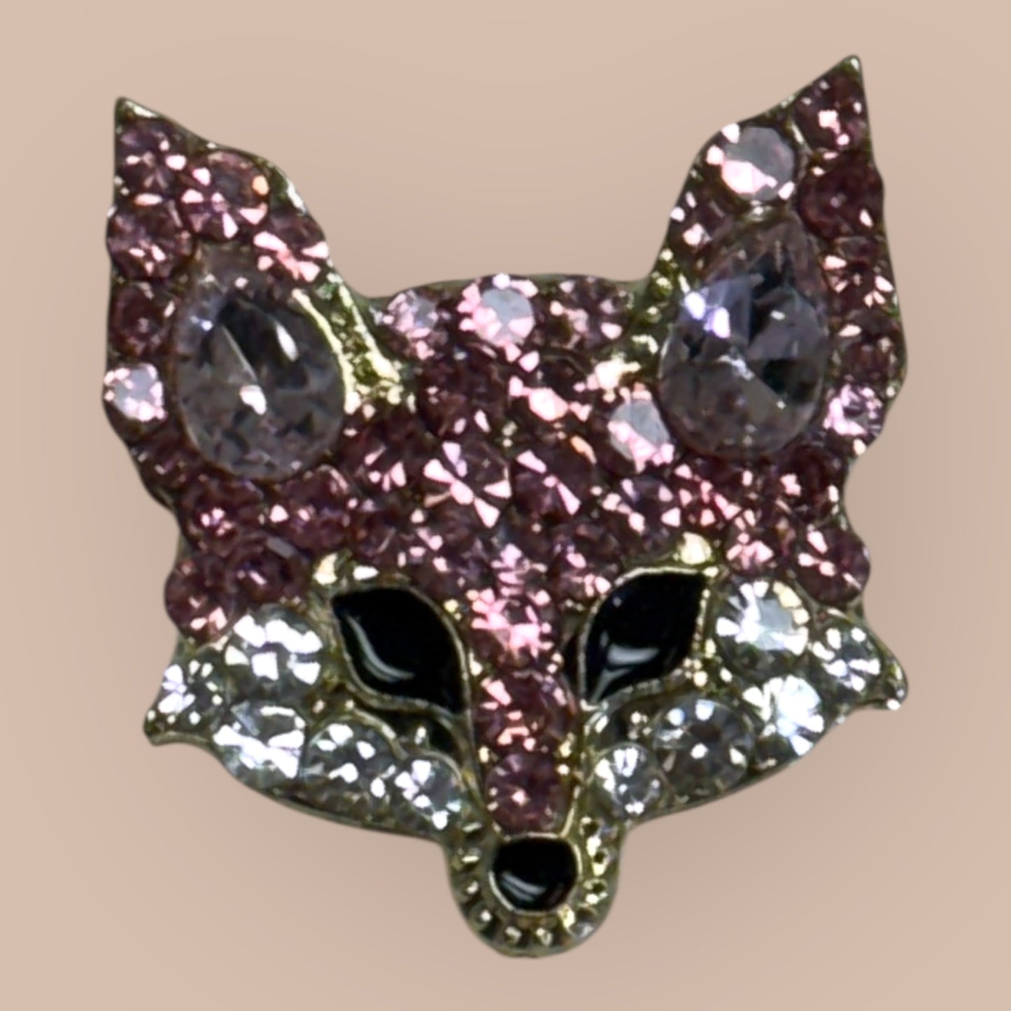 Wolf Metal Bead