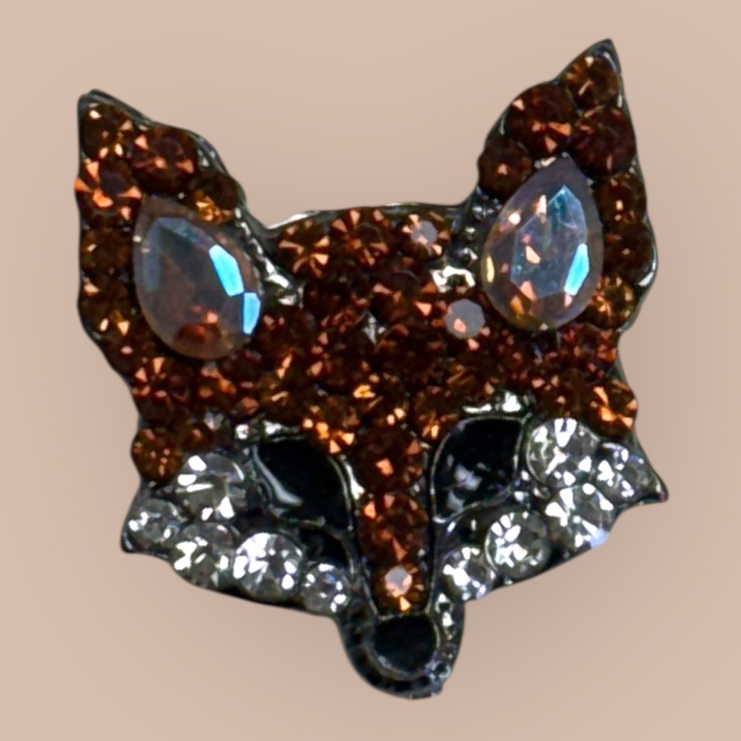 Wolf Metal Bead