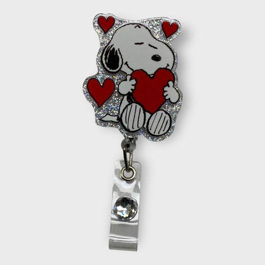 Snoopy Badge Reel