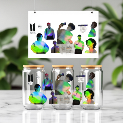 Kpop BTS Cup Wraps