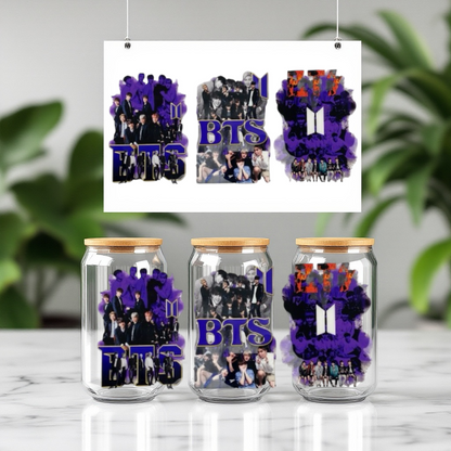 Kpop BTS Cup Wraps