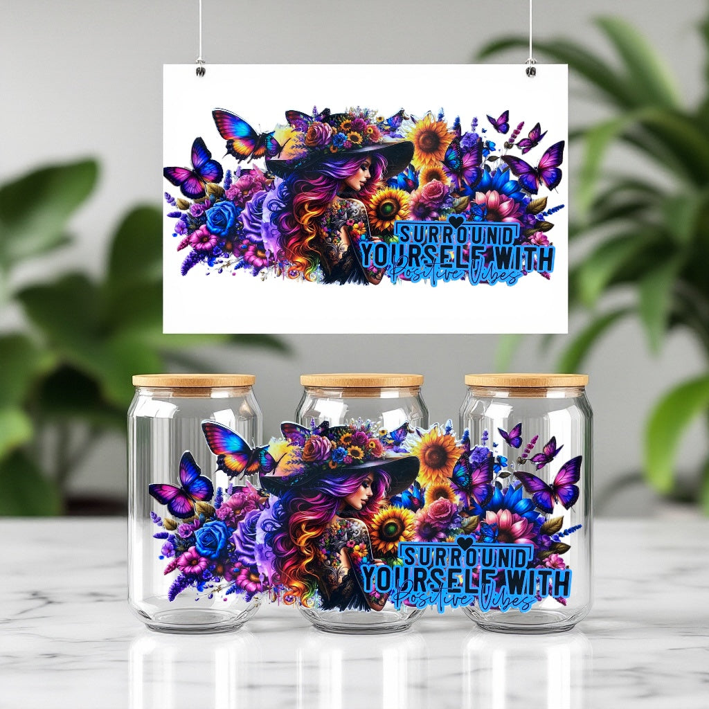 Positive Vibes Cup Wrap
