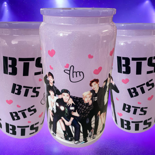 K-Pop Glass Tumblers
