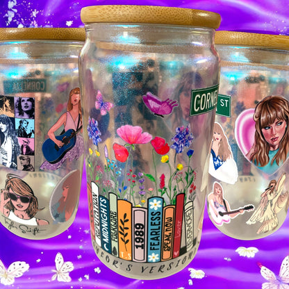 Music Artists Glass Tumblers