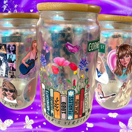 Music Artists Glass Tumblers