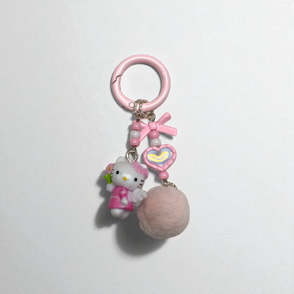 Hello Cat Keychains