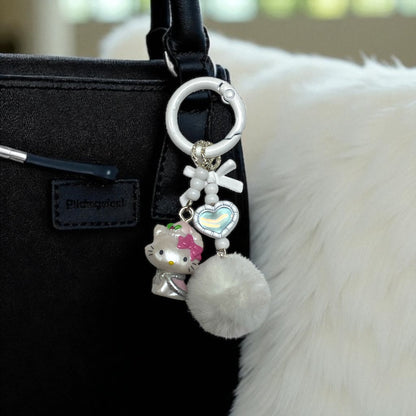 Hello Cat Keychains