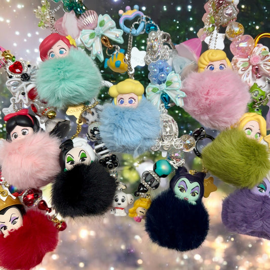 Princess & Villians Keychains