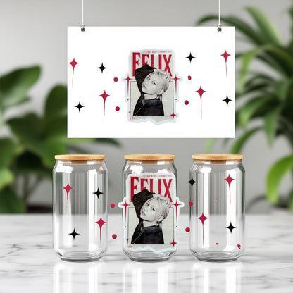 Kpop Stray Kids Cup Wraps