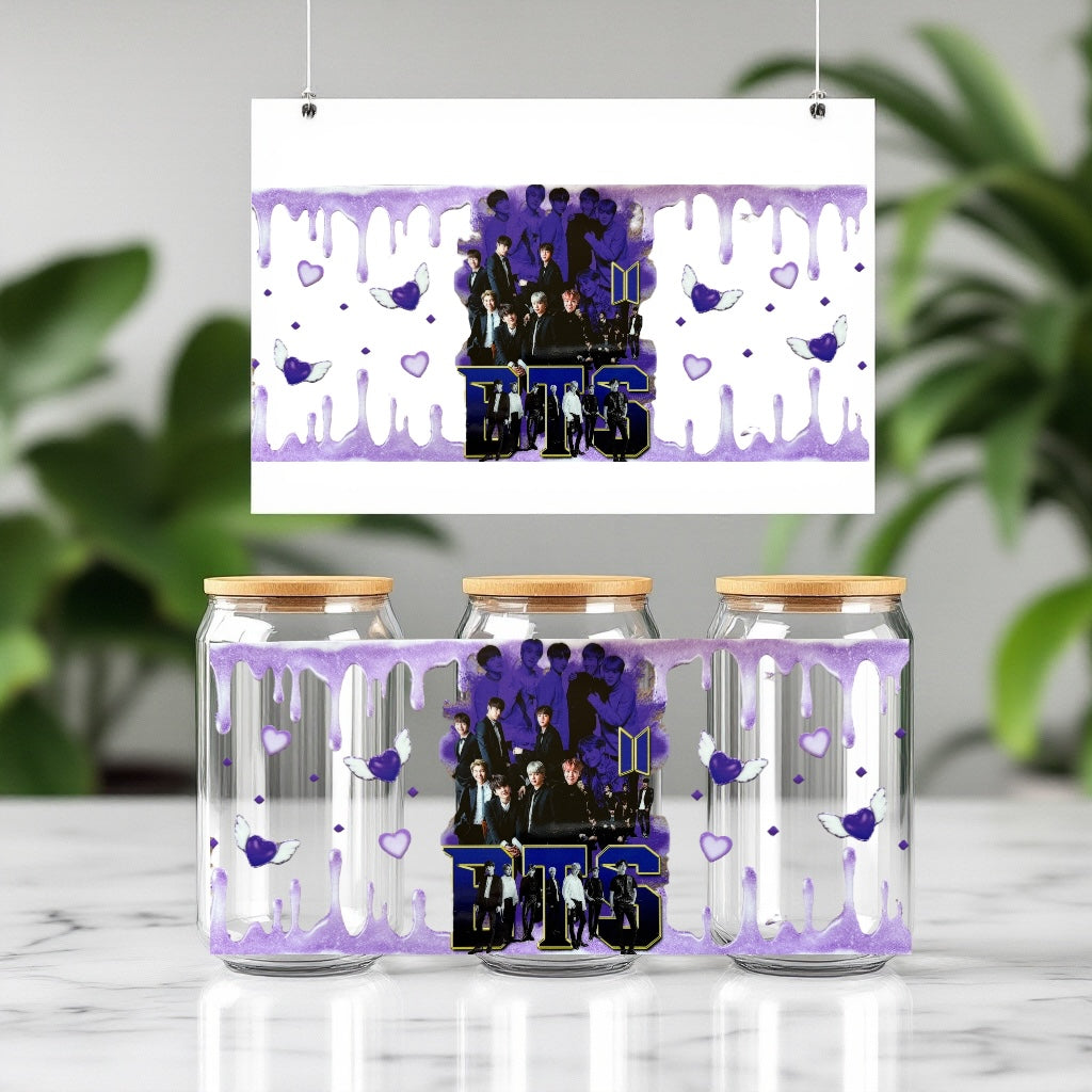 Kpop BTS Cup Wraps