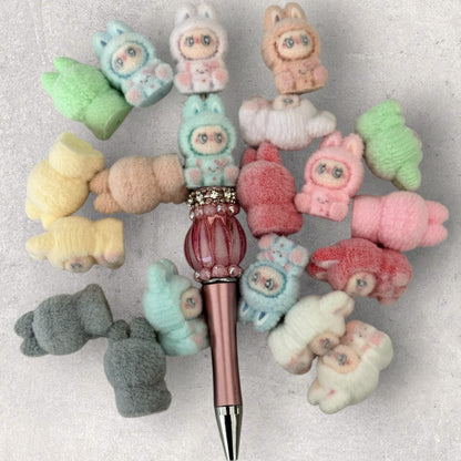 Labubu Shaped Beads (Fuzzy)