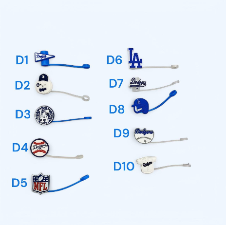 Sports Straw Toppers