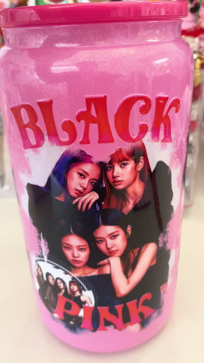 K-Pop Glass Tumblers