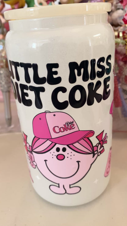 Little Miss Glass Tumbler